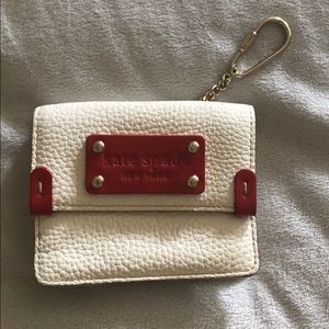 Kate Spade Red and White Wallet